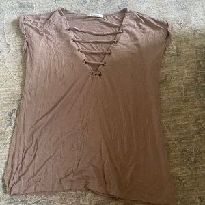 light brown front string top